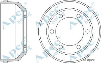 APEC BRAKING drm9804 -  Тормозной барабан